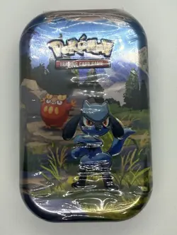 Pokemon TCG - ASCENDED HEROES-Mini Tin NEW/FACTORY SEALED - Riolu - Image 1