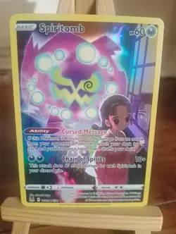 Pokemon Spiritomb Tg09/Tg30 Swsh11: Lost Origin Trainer Gallery Holo - Image 1