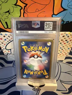 2019 POKEMON JPN SUN & MOON TAG TEAM GX ALL STARS #158 LISIA-REVERSE FOIL PSA 10 - Image 2