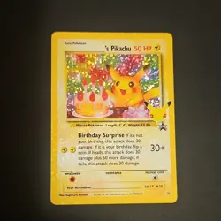 Pokemon TCG ______'s Pikachu Promo Holo Wotc 24/53 HP 50 Basic - Image 1