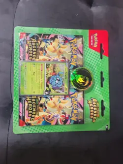 Pokemon Mega Evolution Ascended Heroes 2 Pack Blister Erikas Tangela SEALED - Image 1