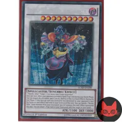 Yugioh Loki, Lord of the Aesir LC5D-EN190 Secret Rare 1st Edition NM - Image 1