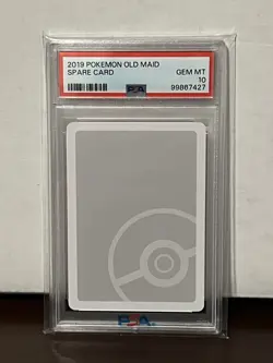 2019 Pokemon Old Maid Spare Card PSA 10 - Image 1