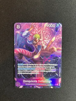 Donquixote Doflamingo Alt Art OP10-071 SR Royal Blood English One Piece Card - Image 1