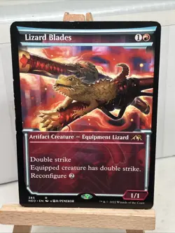 2022 Magic The Gathering Card #385 Lizard Blades - Image 1