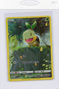 Pokemon TCG Turtwig Crown Zenith: Galarian Gallery Holo Rare Card GG31/GG70 - Image 1