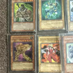Yu-Gi-Oh! TCG Konami Elemental Hero Card Lot English 8 Cards 2 1st edition cards - Image 3