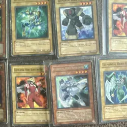 Yu-Gi-Oh! TCG Konami Elemental Hero Card Lot English 8 Cards 2 1st edition cards - Image 4