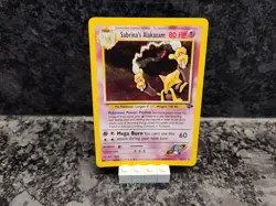 Pokemon Gym Challenge 16/132 Sabrina's Alakazam Trading Card - Image 1