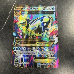 Primal Kyogre EX 149/160 Ultra Rare Primal Clash Pokemon Card LP - Image 1