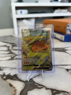 Pokemon TCG Charizard v SWSH260 Sword & Shield Promo Card - Image 1