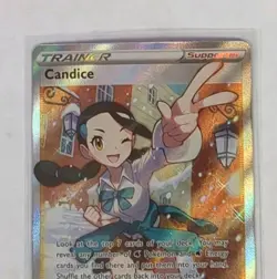 Candice 189/195 Silver Tempest Full Art Trainer Holo Rare Pokemon TCG Card - Image 2