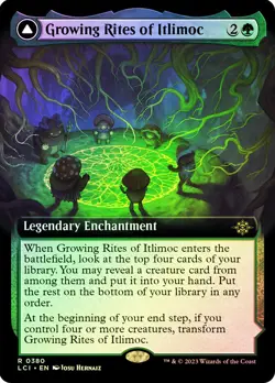 MTG FOIL Growing Rites of Itlimoc // Itlimoc, Cradle of the Sun - The Lost - Image 1