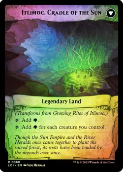 MTG FOIL Growing Rites of Itlimoc // Itlimoc, Cradle of the Sun - The Lost - Image 2