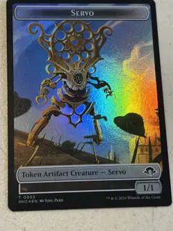 mtg foil token Fox // Servo, 0006/0033, Modern Horizons 3, unplayed - Image 2