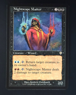 MTG - Nightscape Master - NM+ - Invasion #113 - Rare - EN - REG - Image 1