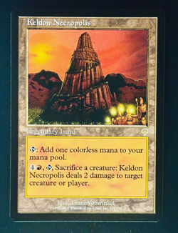 MTG - Keldon Necropolis - NM - Invasion #325 - RARE - EN - REG - Image 1