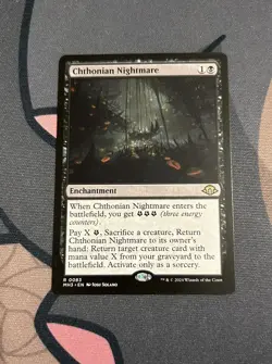 Chthonian Nightmare Modern Horizons 3 NM Regular MTG - Image 2