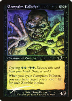 1x FOIL Gempalm Polluter (LGN)! NM/M Free Shipping! - Image 1