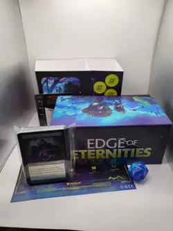 MTG Edge of Eternities Empty Play Booster Box No Promo No Packs + 50 Random Bulk - Image 1