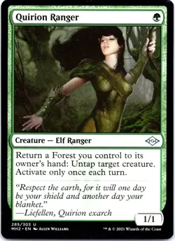 MTG Quirion Ranger 285/303 Modern Horizons 2 Regular - Image 1