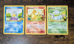 Pokemon Kanto First Partner Pack Cards 25th Anniversary JUMBO Oversized Damaged - Image 2
