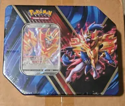 Brand New Pokemon TCG: Legends of Galar Zamazenta V Collector Tin.. - Image 1