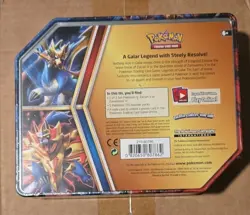 Brand New Pokemon TCG: Legends of Galar Zamazenta V Collector Tin.. - Image 3