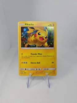 Pikachu SM76 Holobleed Error Print SM Promo Holo Pokemon TCG - Image 1