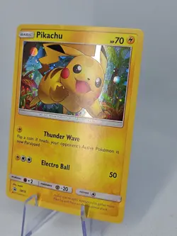 Pikachu SM76 Holobleed Error Print SM Promo Holo Pokemon TCG - Image 4