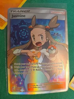 Pokemon Jasmine Team Up 177/181 Full Art Trainer Ultra Rare Holo - Image 2