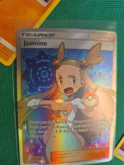 Pokemon Jasmine Team Up 177/181 Full Art Trainer Ultra Rare Holo - Image 3