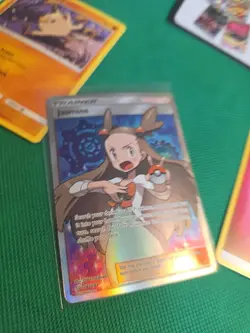 Pokemon Jasmine Team Up 177/181 Full Art Trainer Ultra Rare Holo - Image 5