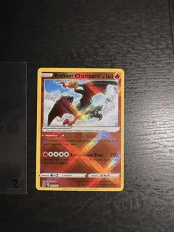 Pokemon TCG Radiant Charizard Crown Zenith 020/159 - Image 2
