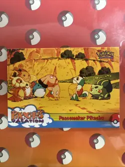 Pokemon TCG Peacemaker Pikachu Pokemon Topps Pikachu's Vacation 46 - Image 1
