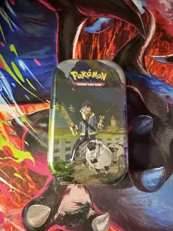 Pokemon Mini Tin Crown Zenith Hop & Wooloo Factory Sealed - Image 1