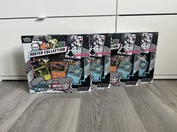 Pokemon Black Bolt and White Flare Poster Collection Lot Of 4 - Image 1
