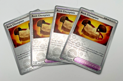 Rock Chestplate Reverse Holo 192/198 x4 4x Pokemon Scarlet & Violet Playset - Image 1