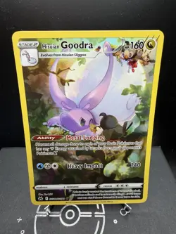 Pokemon TCG SWSH Crown Zenith Hisuian Goodra GG21/GG70 Galarian Gallery NM! - Image 1