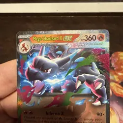 Mega Charizard X Ex 13/94 - Phantasmal Flames Pokemon TCG Double Rare - mint - Image 2