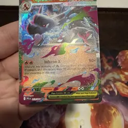 Mega Charizard X Ex 13/94 - Phantasmal Flames Pokemon TCG Double Rare - mint - Image 3