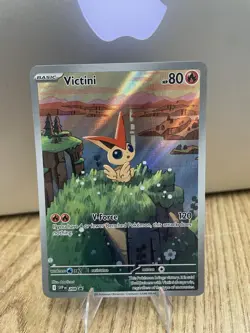 The Pokemon Company Victini SVP 208 Promo Full Art Holo Basic 80HP English - Image 1
