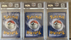PSA 9Lot of 3 Raichu Gyarados Zapdos Base Set Holo Rare 1999 Pokemon WOTC DUTCH - Image 2