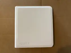 Vaultx 12 Pocket Pokemon White Flare SV10.5 Exo-Tec Zip Binder - Image 1
