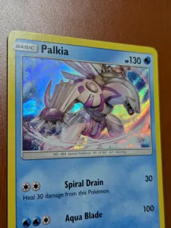 TCG Palkia #24/73 Holo Rare, Pokemon Shining Legends - Image 1
