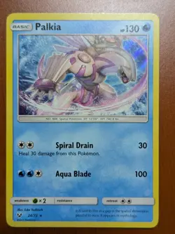 TCG Palkia #24/73 Holo Rare, Pokemon Shining Legends - Image 2