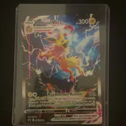 Pokemon Jolteon VMAX SWSH184 Sword & Shield Full Art Black Star Promo Holo - Image 1