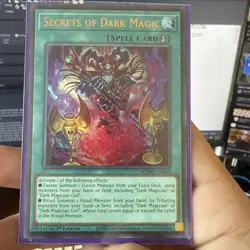 Yugioh! 1x Secrets of Dark Magic MZMU-EN069 Ultra Rare 1st Ed NM - Image 2