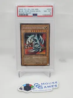 Blue-Eyes Toon Dragon MRL-000 Yu-Gi-Oh! Magic Ruler UNL Graded NM *CCGHouse* - Image 1