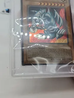 Blue-Eyes Toon Dragon MRL-000 Yu-Gi-Oh! Magic Ruler UNL Graded NM *CCGHouse* - Image 4